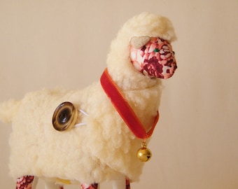 soft toy - sheep - blossom