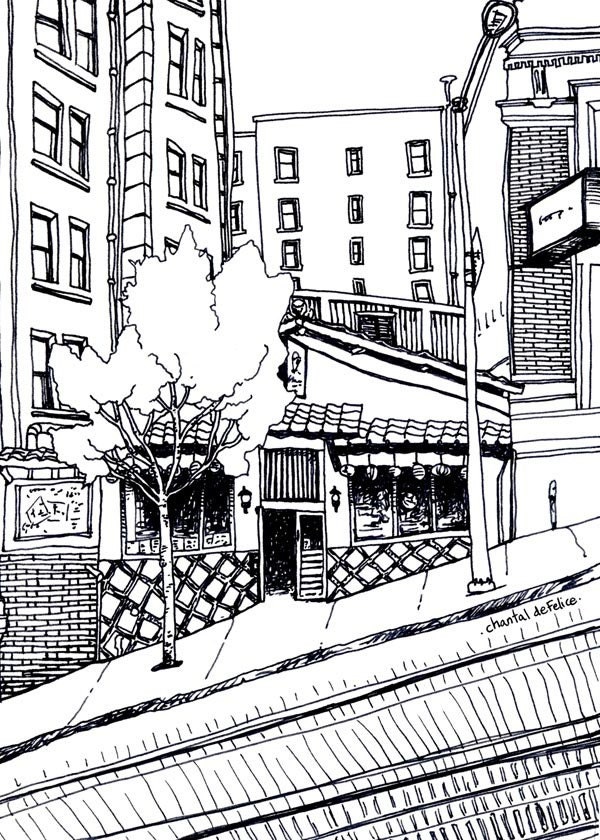 Powell Street, 5x7 Print