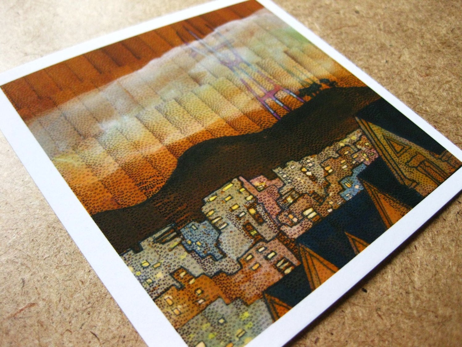 Sutro Tower, 4x4 Print