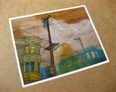 20th Street, Mission District, 8x10 Print
