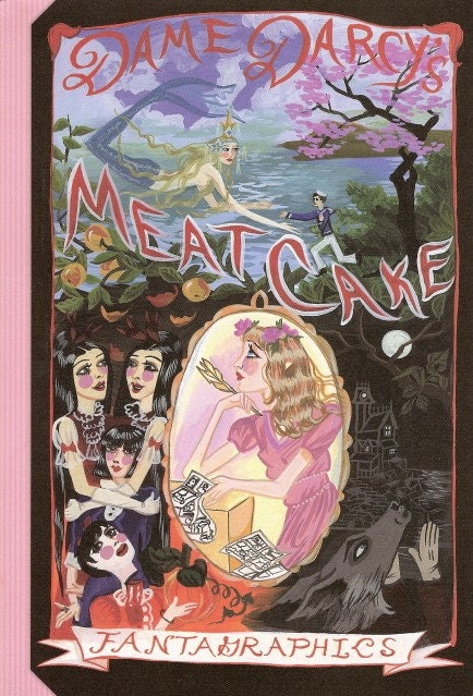 SALE Dame Darcy Meat Cake Compilation Fantagraphics Books Gothic Lolita SALE
