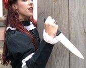 SALE Victorian Gothic Lolita Top Costume Women Lizzie Borden Dame Darcy