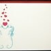 Set of 6 So In Love Note Card Set