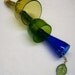 Wine Bottle Wind Chime (recycled)