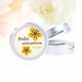 CUSTOM ORDER FOR J. Frolic tm Solid Perfume compact. Jasmine Honeysuckle. Delectable and irresistible. Gift under 10