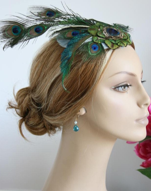 peacock hat
