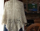 Pattern For Lace Shawl and Smaller Lace Shawl
