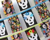 Skully Holiday Bunting, Blue