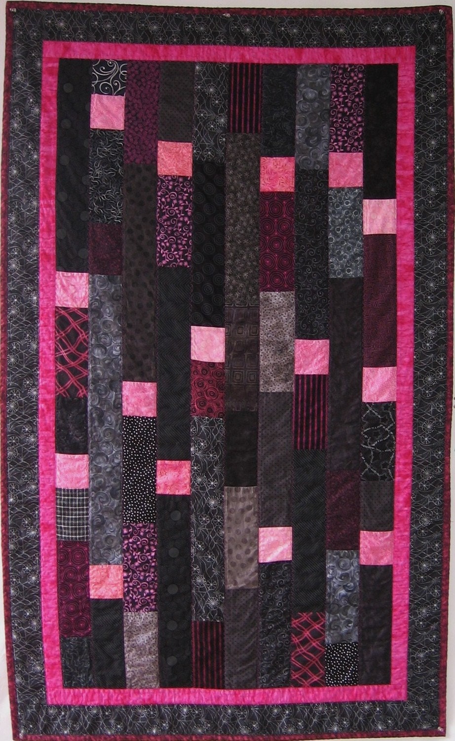 FrenchyBaby Strips Quilt