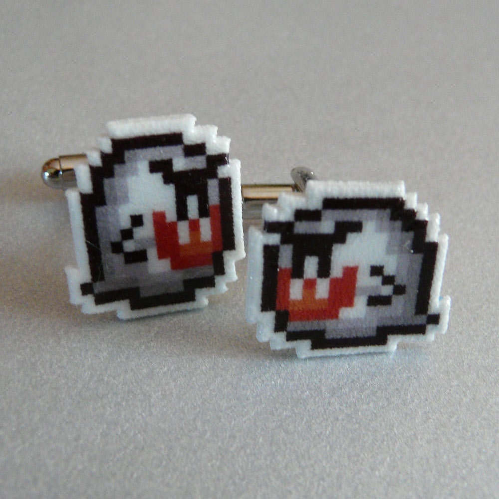 don't look now - super mario 3 cufflinks
