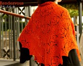 Rendezvous Knitting Shawl Pattern in PDF
