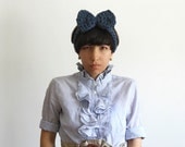 The Minnie Bow in Denim
