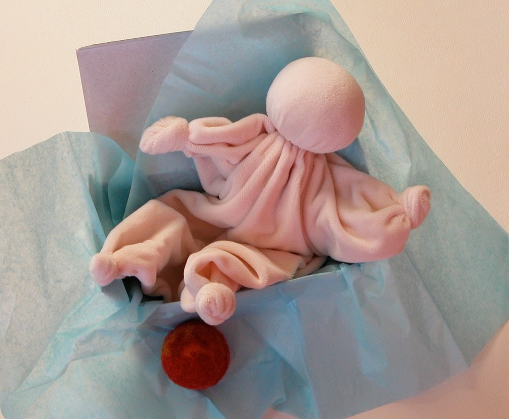 Babys First Toys - PDF Instruction (doll pattern and felt ball)