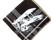 Vintage Inspired handkerchief - Airplane