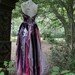 Dream Bohemian Fantasy Steampunk Vampire Goth Witch Wedding Gown OOAK