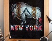 One-of-a-Kind Buffalo, New York Test Print No. 08 - 16 x 20 Poster - Hand Silkscreen Printed - Hero Design Studio
