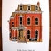 SALE - Mark Twain's House, Buffalo NY LImited Edition Silkscreen Art Print  - Sold Out