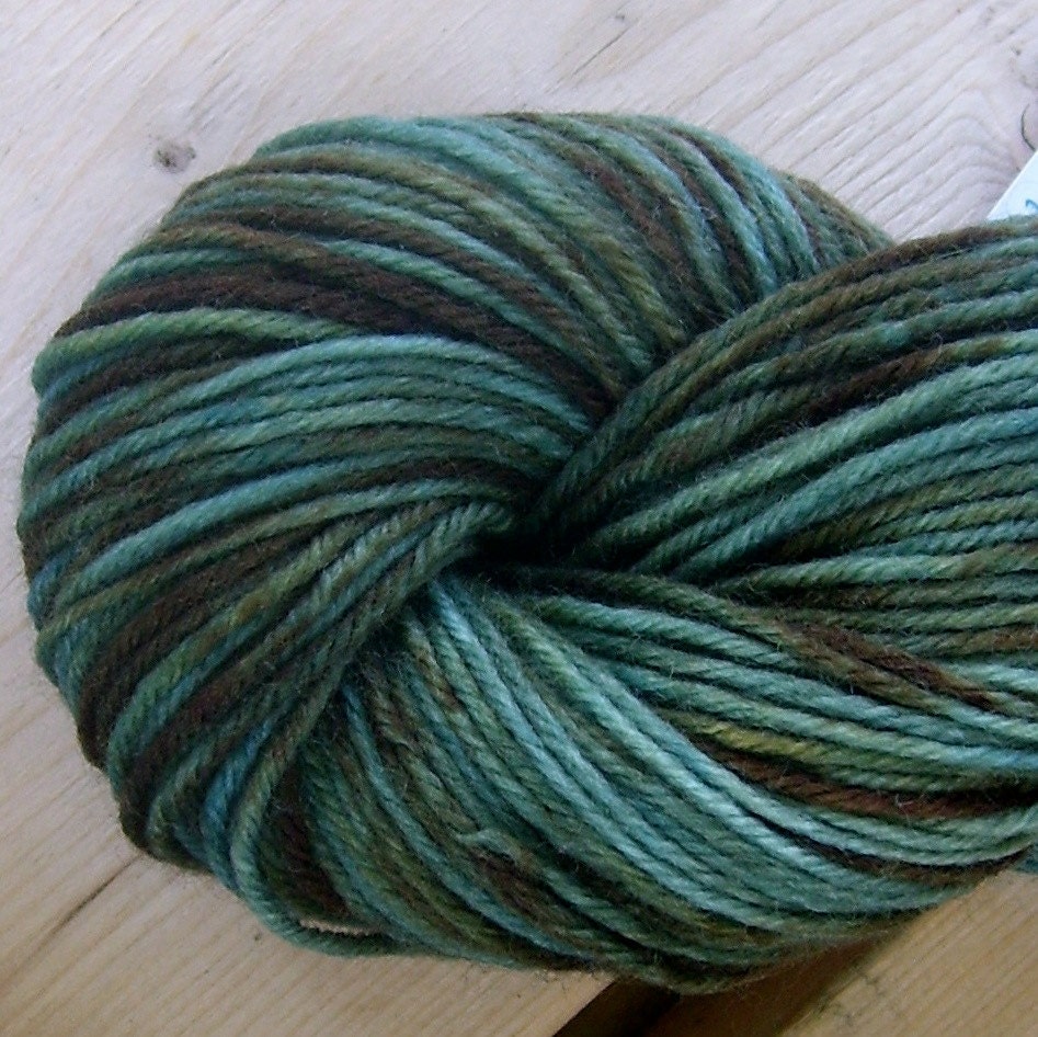 Superwash Wool Yarn Handpainted