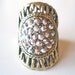 Vintage Pave Crystal Dinner Ring