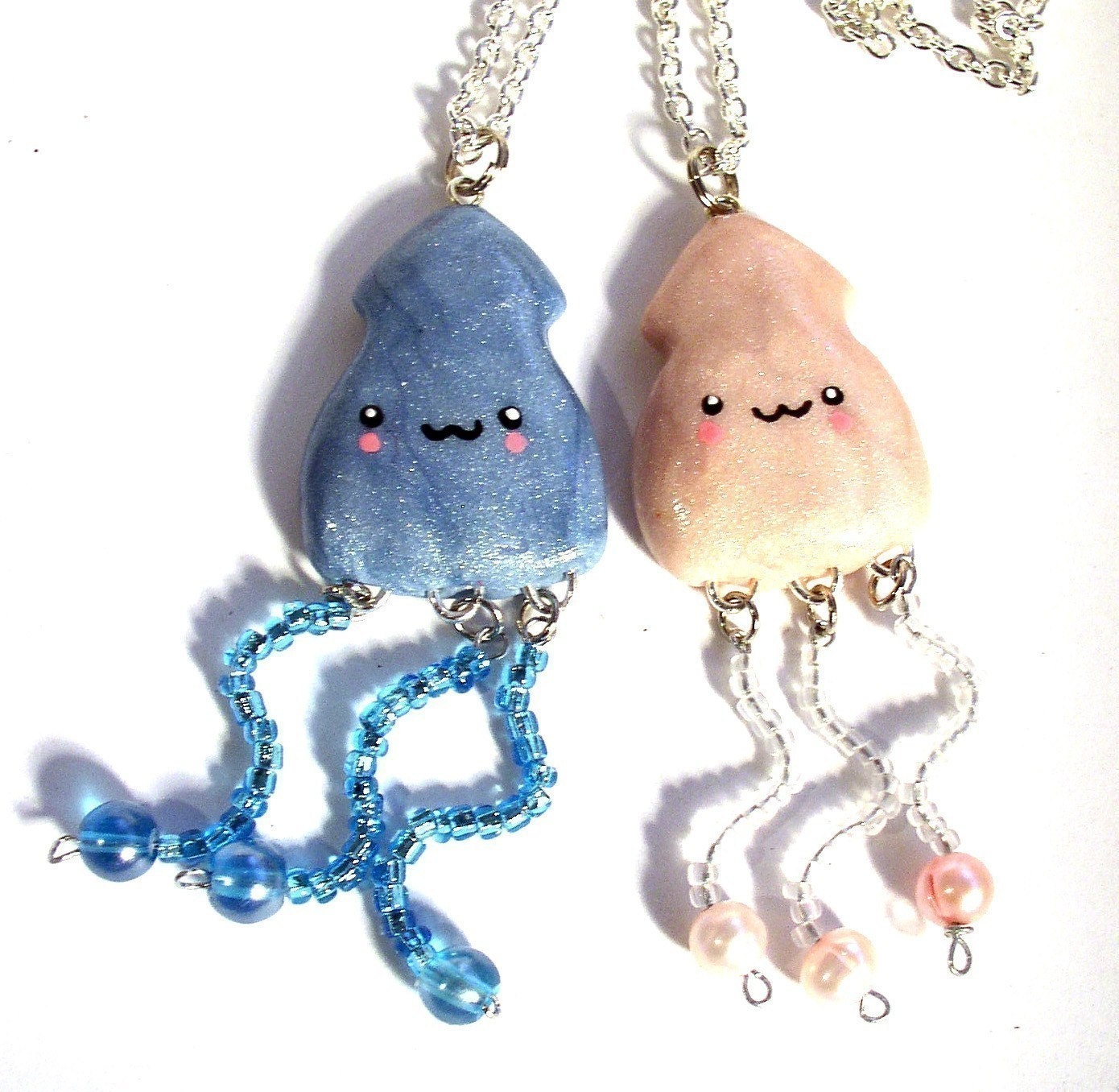 Squiggle Squid Necklace