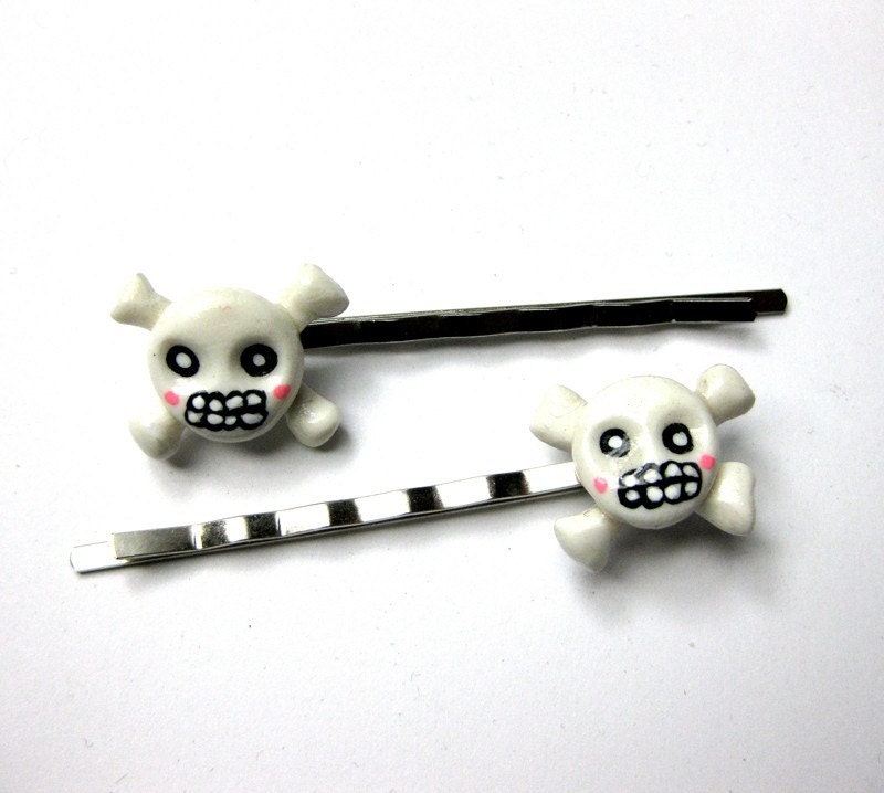 Skull and Bones Hairpins