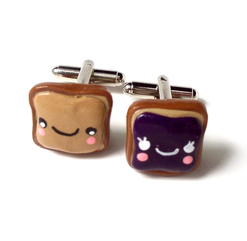 PB and J Cufflinks