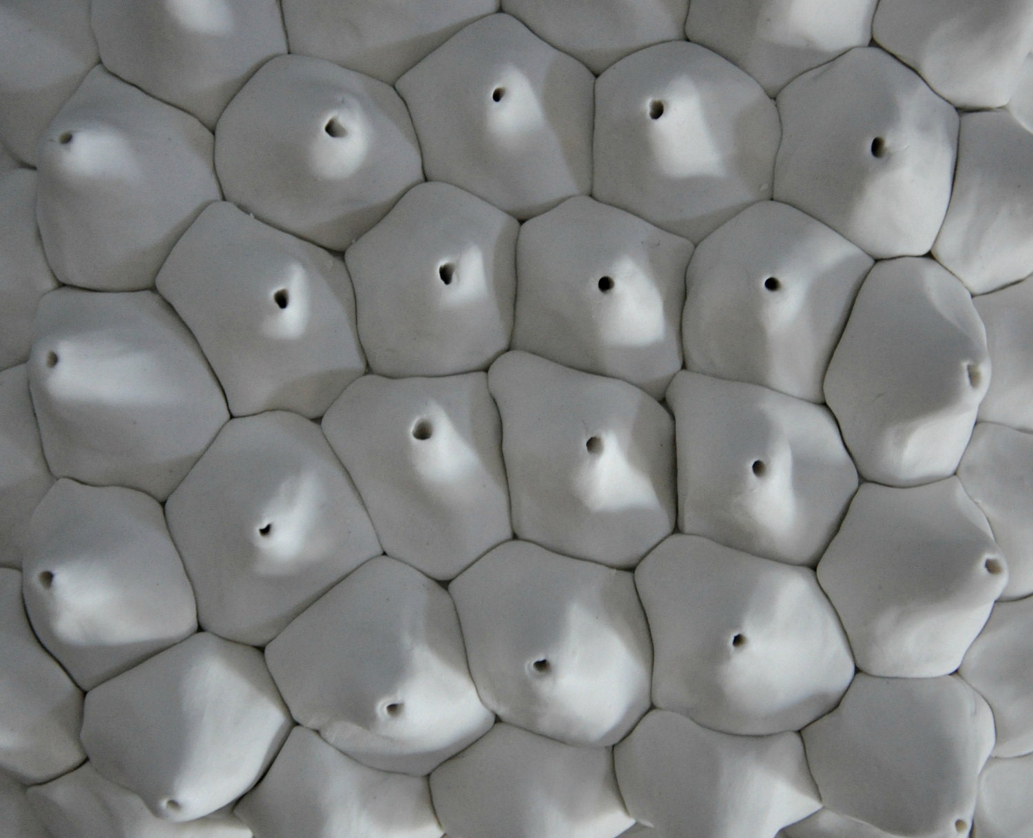 Noni - Large 3D Ceramic Textured  Porcelain Decorative Wall Tile Modern