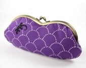 On Sale Sunglass Eyeglass Case Echino Lizard Purple