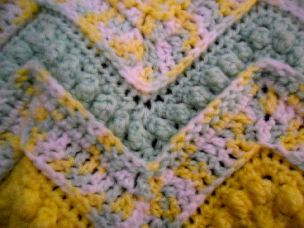 Made-to-Order Sweet Dreams Ripple Baby Afghan Blanket - You Tell Me the Color