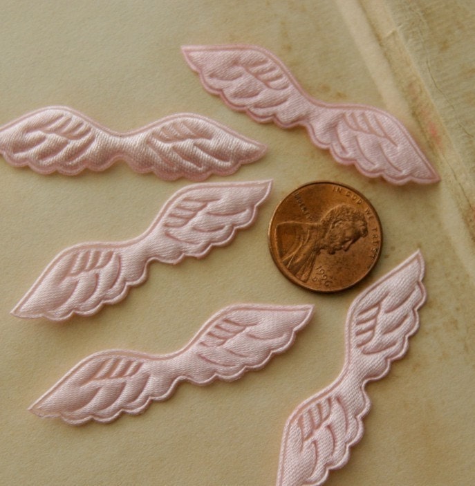PINK Teensy Angel Wings