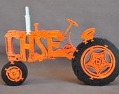 Case  Antique Farm Tractor Toy Puzzle Hand Cut