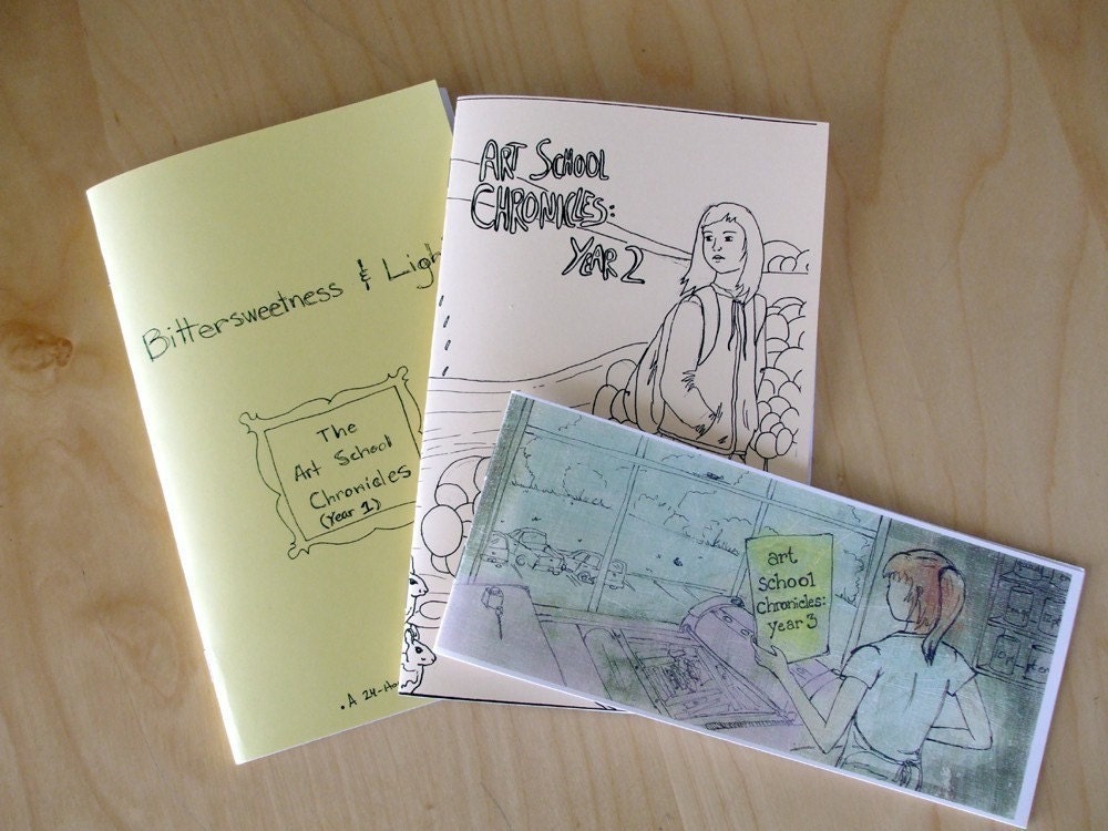 Art School Chronicles - set of three
