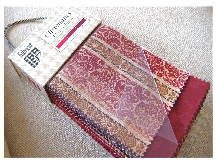 Upholstery Fabric Swatch Sample Book by traplett on Etsy