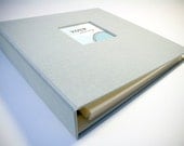 BOY Modern Baby Memory Book (9.25 x 9.5 Modern Boy Pages, Gray Cover)