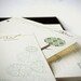 Modern Baby Memory Book (Whimsy Nature Design, Ocean Cover 9.25 x 9.5)