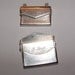 126 small matte silver plated over brass charm pendant envelopes with an I love you note inside