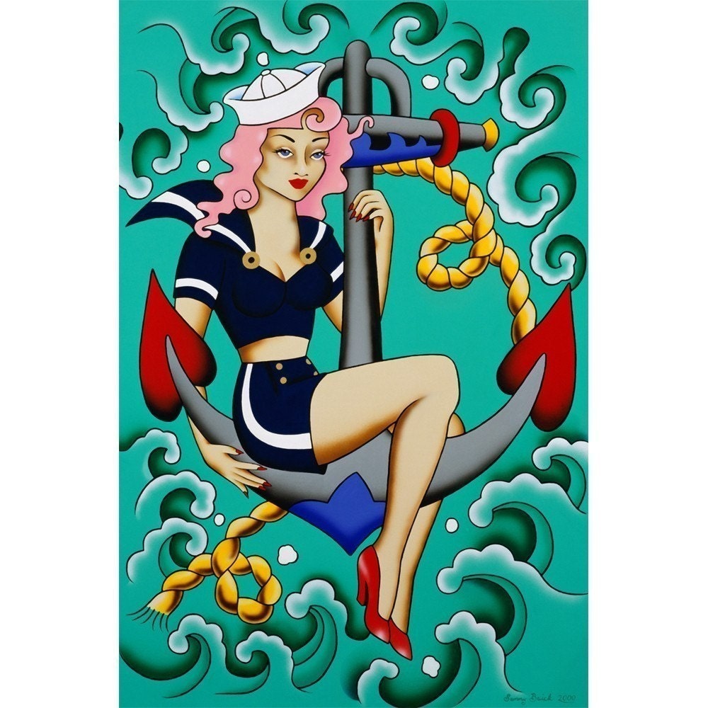 Anchor My Love Print