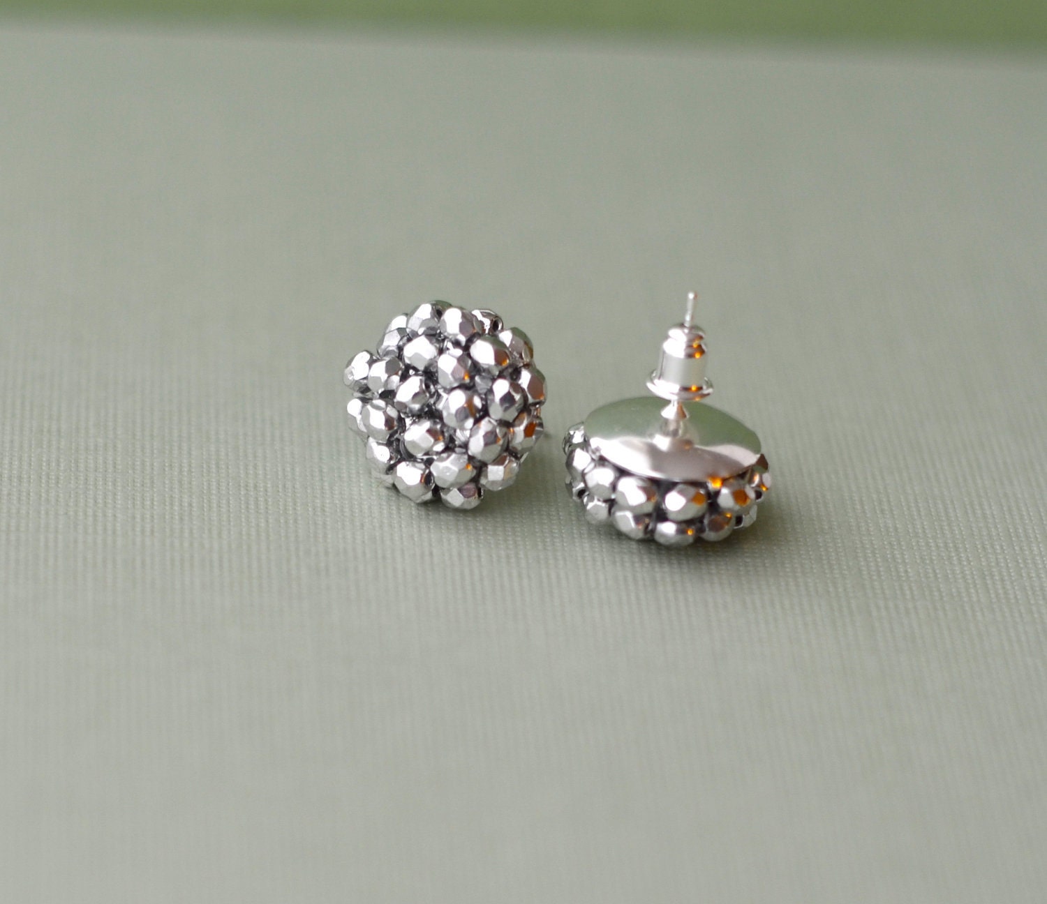 Silver Stud Earrings