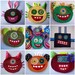 Goofy Green Monster Patch
