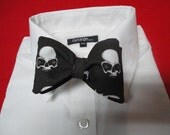 Skull Bow Tie