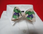 Bow Tie made with Hulk fabric