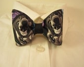 Bow tie made from Darker Batman fabric