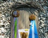 Abstract Fused Glass Nativity Wall Decor