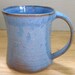 blue coffee mug - 16 oz