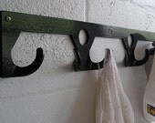 Coat Rack Wauli Six place Black-PC