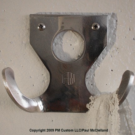 Coat Hook Polished Stainless Wauli