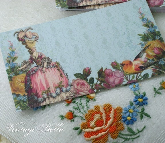 20 Marie Antoinette Blue MERCI Patisserie Tags 02 by Vintage Bella