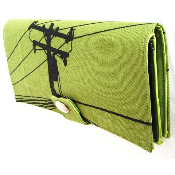 Power ) Pocketbook Slash Checkbook Holder
