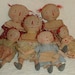 Primitive E-PATTERN  PDF Old and Worn Ann Dollies Raggedy Doll 2 sizes