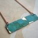 Parallel Brass Necklace